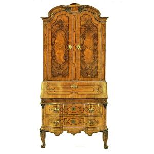 Secretary Baroque Central Franconia Würzburg Carl Maximilian Mattern Entourage Around 1740  