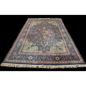 Tabriz Rug Signed Wool 60-70 Years 206 Cm X 302 Cm