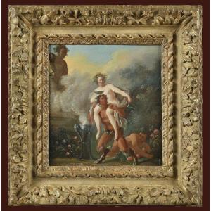 Jacques-philippe Caresme 1734-1796 - Pan And A Nymph - Expertise Francois Marandet, London