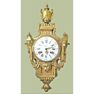 Louis XVI "vase" Cartel Drawing By Jc Delafosse And Jacques-charles Olin 