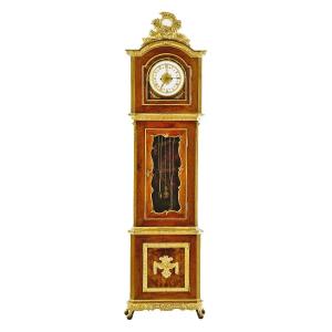 Louis XV Longcase Clock Circa 1750 Denmark Mathias Ortmann (1692 - 1757) 