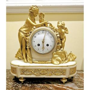 Louis XVI "fidelity" Clock (allegory Of Fidelity), Circa 1790 