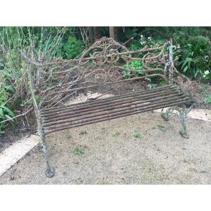 Very Beautiful Cast Iron Bench