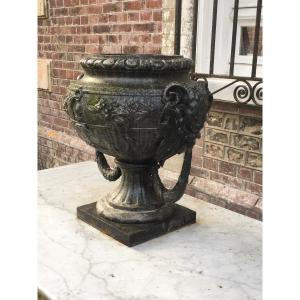 Cast Iron Vase