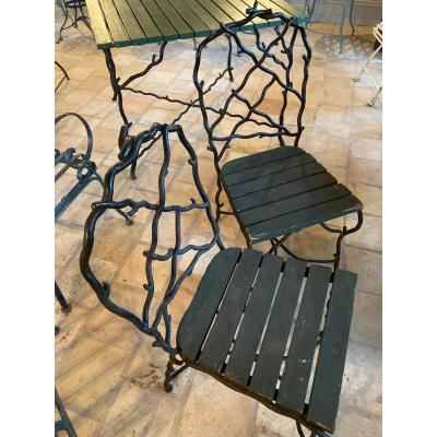 Wrought Iron Garden Furniture By Christian Tortu