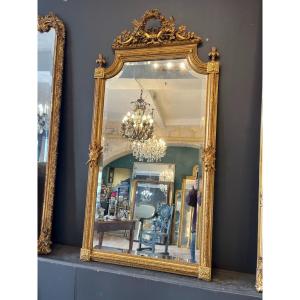 Late 19th Century Louis XVI Style Mirror 167 X 87  Cm