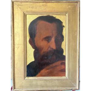 Study Of Saint Paul After Ingres In "the Handing Over Of The Keys To Saint Peter".