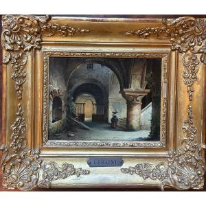 Animated Castle Interior . Lesaint.