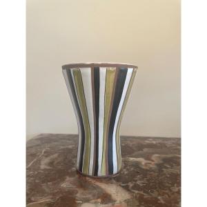 Ceramic Vase By Roger Capron Vallauris