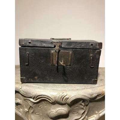 XVII Century Leather Wrapped Box