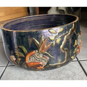 Emile Galle: Very Rare Ceramic. One Of The Most Beautiful Ever Made.