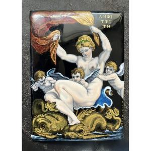 Email On Copper Blois 1875 Signed