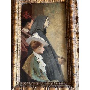 François-bruno Doussiet: "the Three Ages Of Life". His Symbolist Masterpiece.