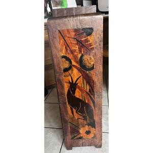 Stool Attributed To The Matine And Paul Poiret Workshop, Signed