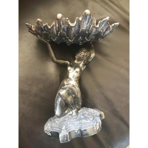 Rare Victor Saglier Silver Metal Cup