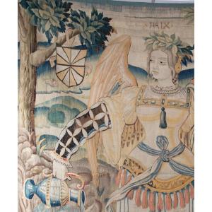 Flanders Tapestry Circa 1520 The Archangel 