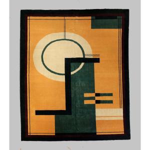 Hand Knotted Style Art Deco Rugs 