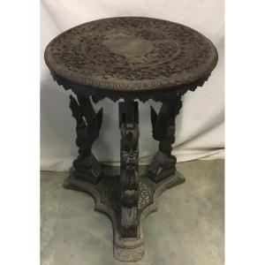 Indonesian Pedestal Table