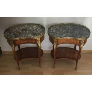 Pair Of Kidney Tables