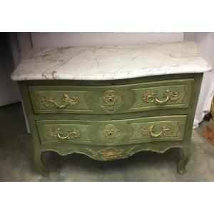 XVIII Me Patinated Chest Of Drawers