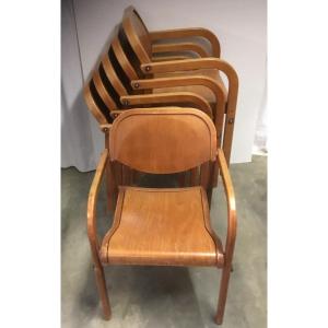 6 Bistro Armchairs
