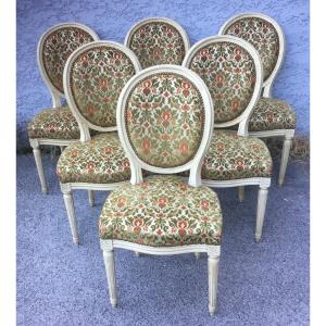6 Louis XVI Style Chairs