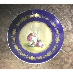 Sèvres Porcelain Plate
