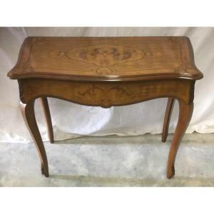 Napoleon III Marquetry Console