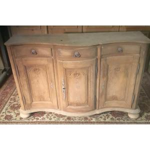 18th Century Curved Sideboard