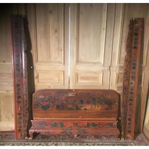 Japanese Lacquer Bed