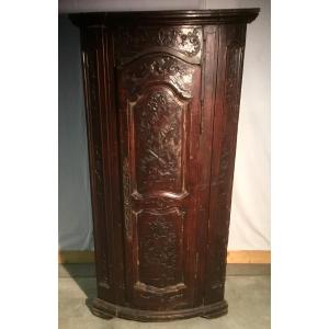 18th Century Corner Cabinet
