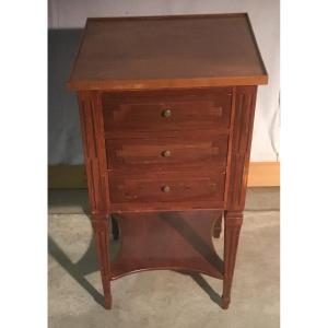 Louis XVI Period Bedside Table