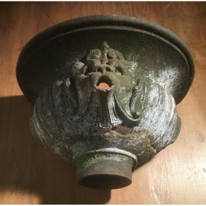 Cast-iron Gutter Receptacle
