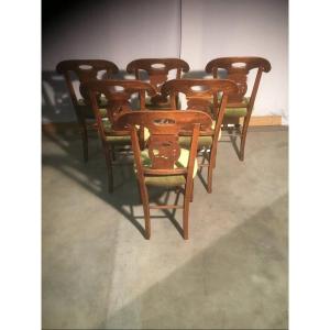 6 Directoire Chairs