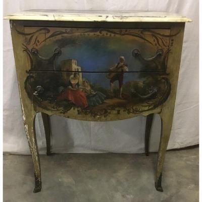 Napoleon III Painted Commode
