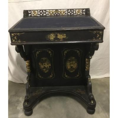 Davenport In Chinese Lacquer
