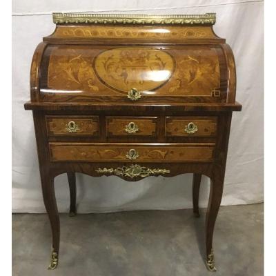 Napoleon III Cylinder Desk
