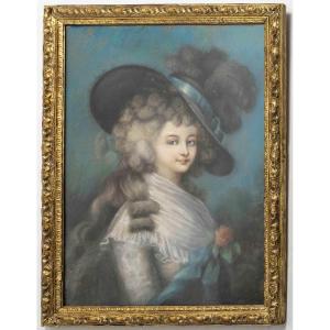 Pastel From The Late 18th Century