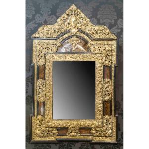 Louis XIV Style Mirror From The Napoleon III Era