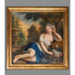 Oil On Canvas Eighteenth