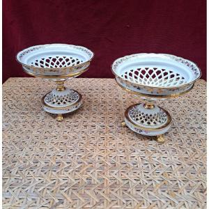 Pair Of Paris Porcelain Cups