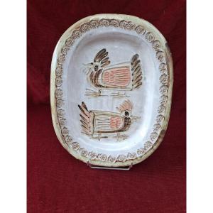 Pretty Dish Vallauris Albert Thiry