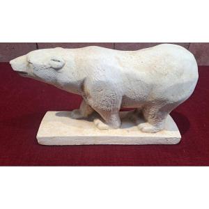 Reconstructed Stone Polar Bear 