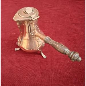 Copper Chocolate Pot