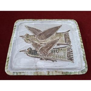 Large Albert Thiry Dish
