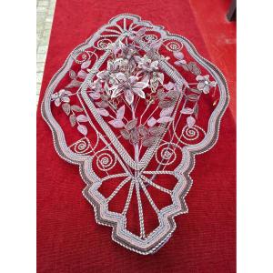 Set Of Three Floral Funeral Wreaths