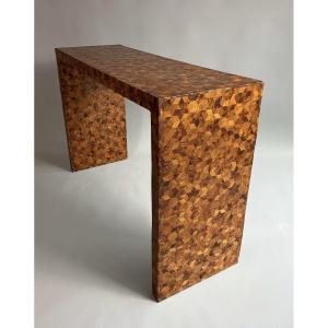 Console Table In Thuya Marquetry