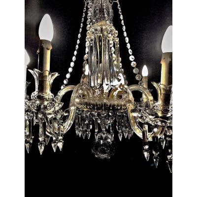 Large Crystal Chandelier
