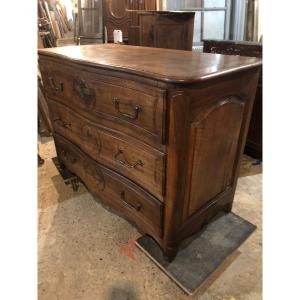 Regency Period Commode In Walnut