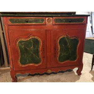 Buffet, Eighteenth Painted Dining Room Sideboard